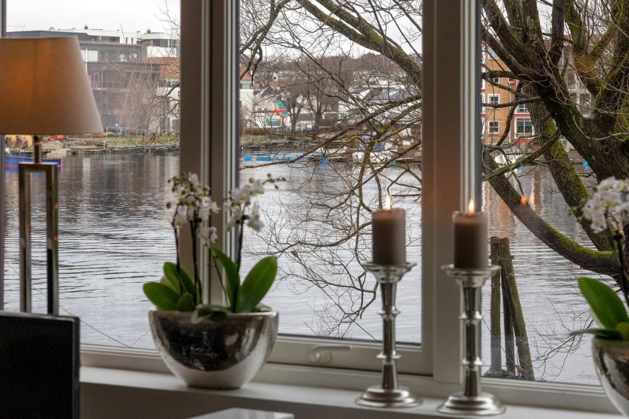 Stylish Apartment With Beautiful Views Of The River, Beach Nearby Кристиансанд Экстерьер фото